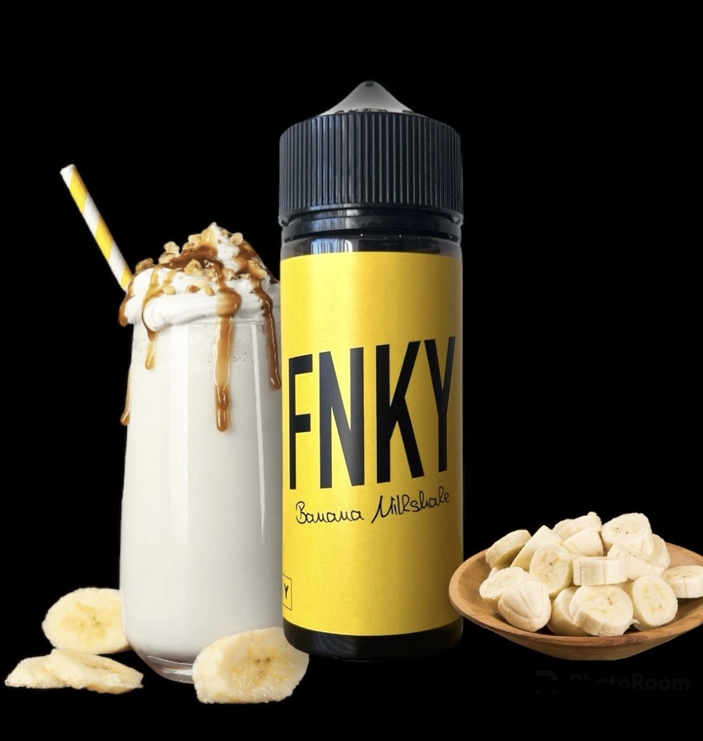 Banana Milkshake 120ml by FNKY - Funky Monkey Vape Banana Milkshake 120ml by FNKY - Funky Monkey Vape