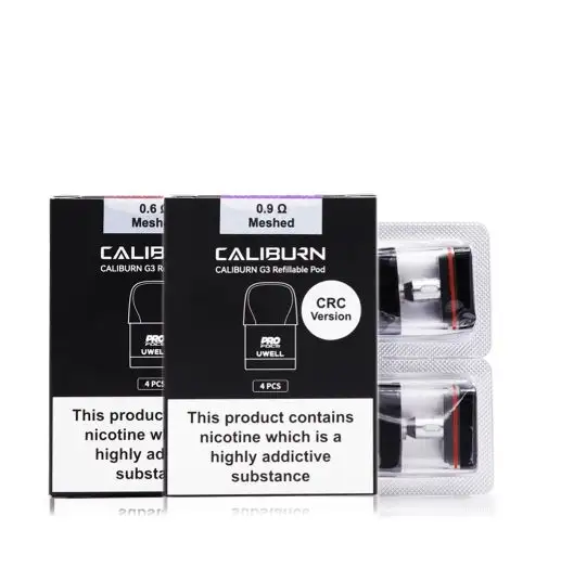 elfbar elfa master akku Uwell Caliburn G3 Top Fill Replacement Pods | Pack of 4